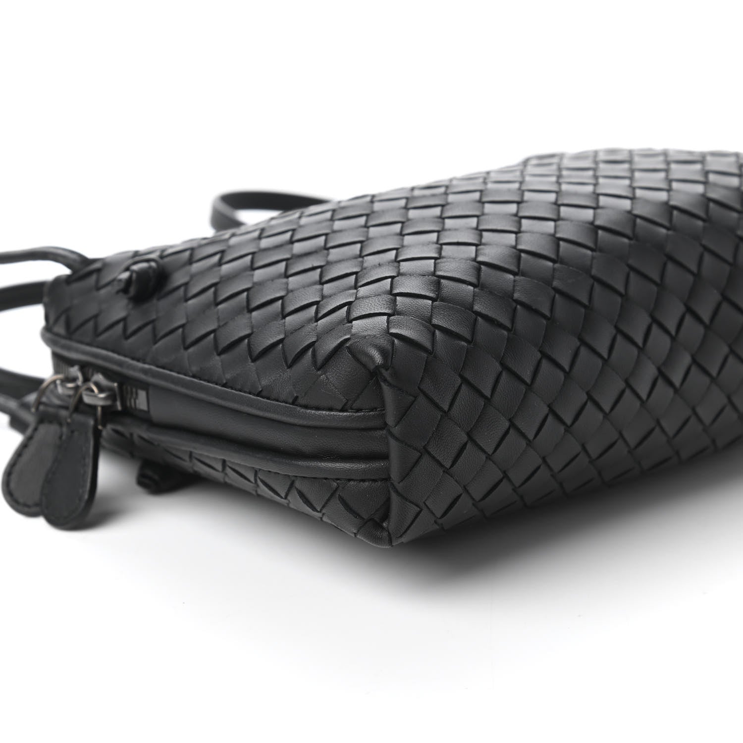 Bottega Veneta Nappa Intrecciato Nodini Bag Black 6 of 11