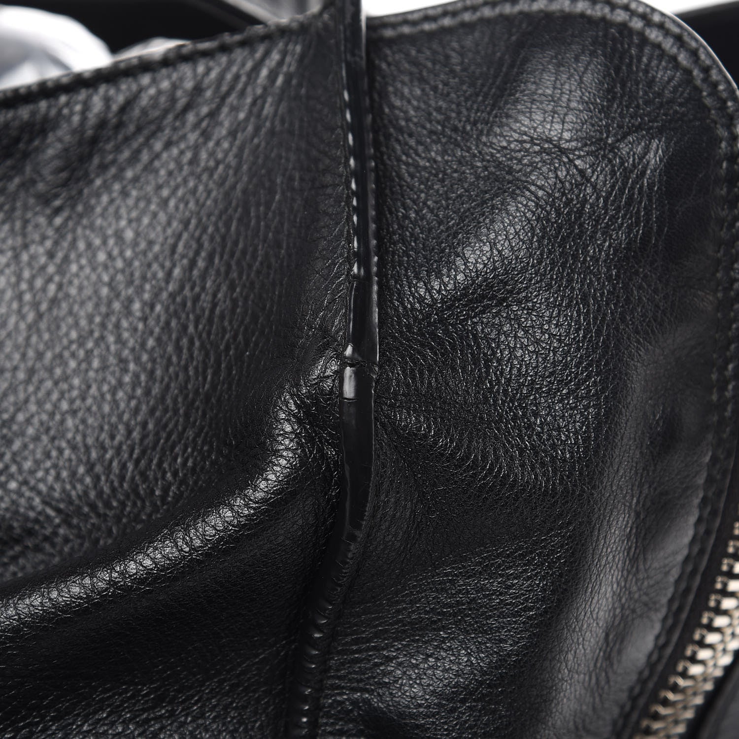 Balenciaga Supple Calfskin Papier A4 Zip Around Tote Black 18 of 22