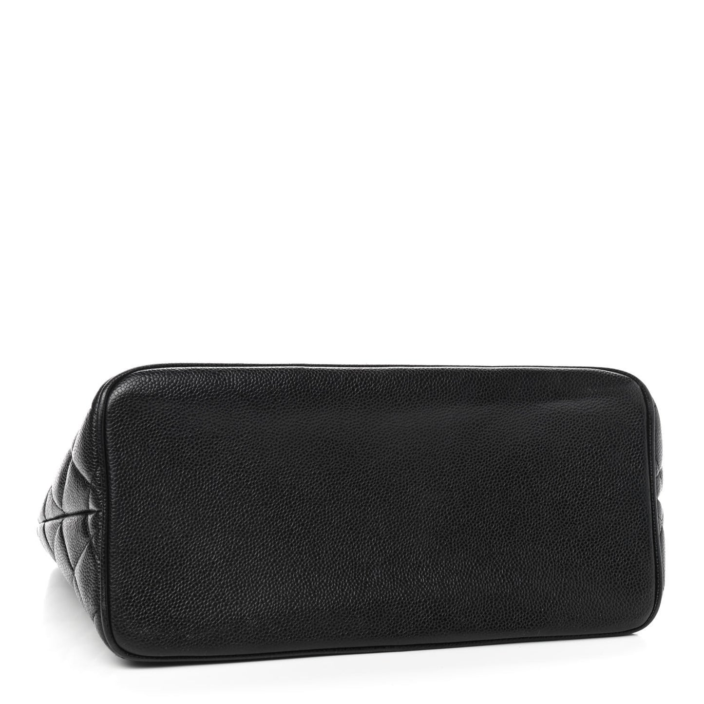 Caviar Quilted Medallion Tote Black
