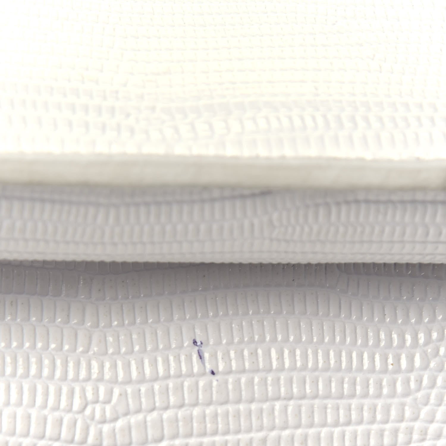 Balenciaga Patent Calfskin Lizard Embossed XS Sharp Top Handle Bag White 12 of 12