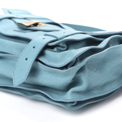 Proenza Schouler Lambskin Medium PS1 Satchel Lagoon 8 of 9