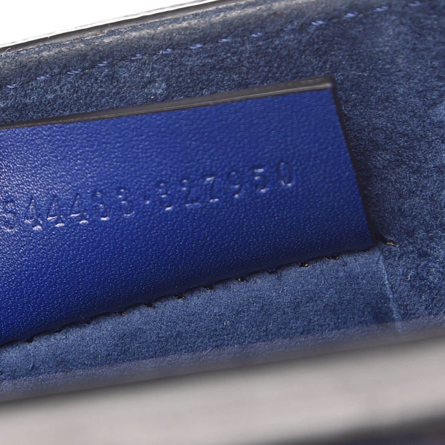 Calfskin Mini Heroine Royal Blue
