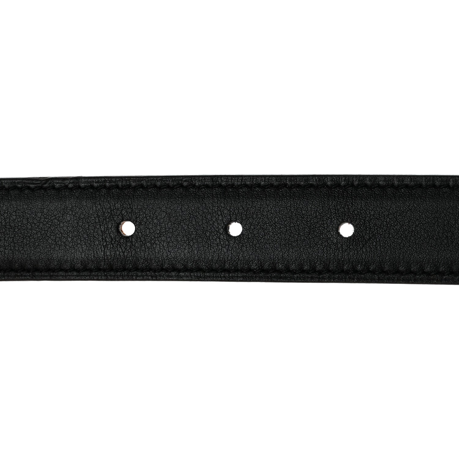 Hermes Swift Epsom 24mm Mini Martelee Constance Belt 80 32 Black Orange 5 of 7