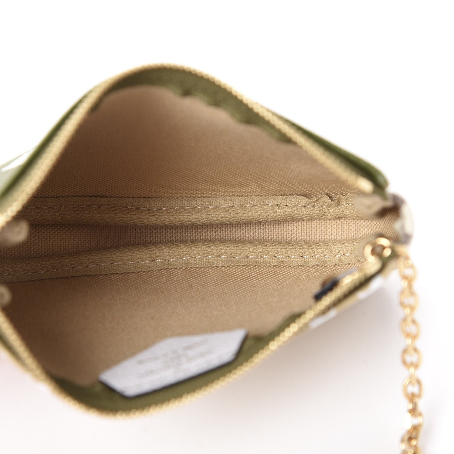 Louis Vuitton Monogram Giant Micro Pochette Accessories Kaki White 5 of 7