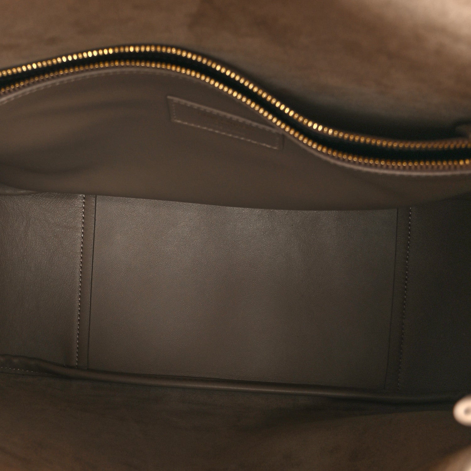 Saint Laurent Smooth Calfskin Large Le 5 A 7 Soft Hobo Grey 5 of 8