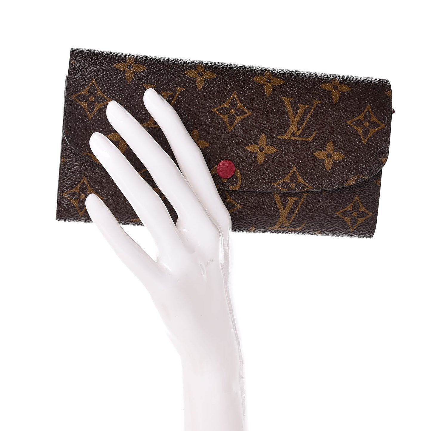 Monogram Emilie Wallet Fuchsia