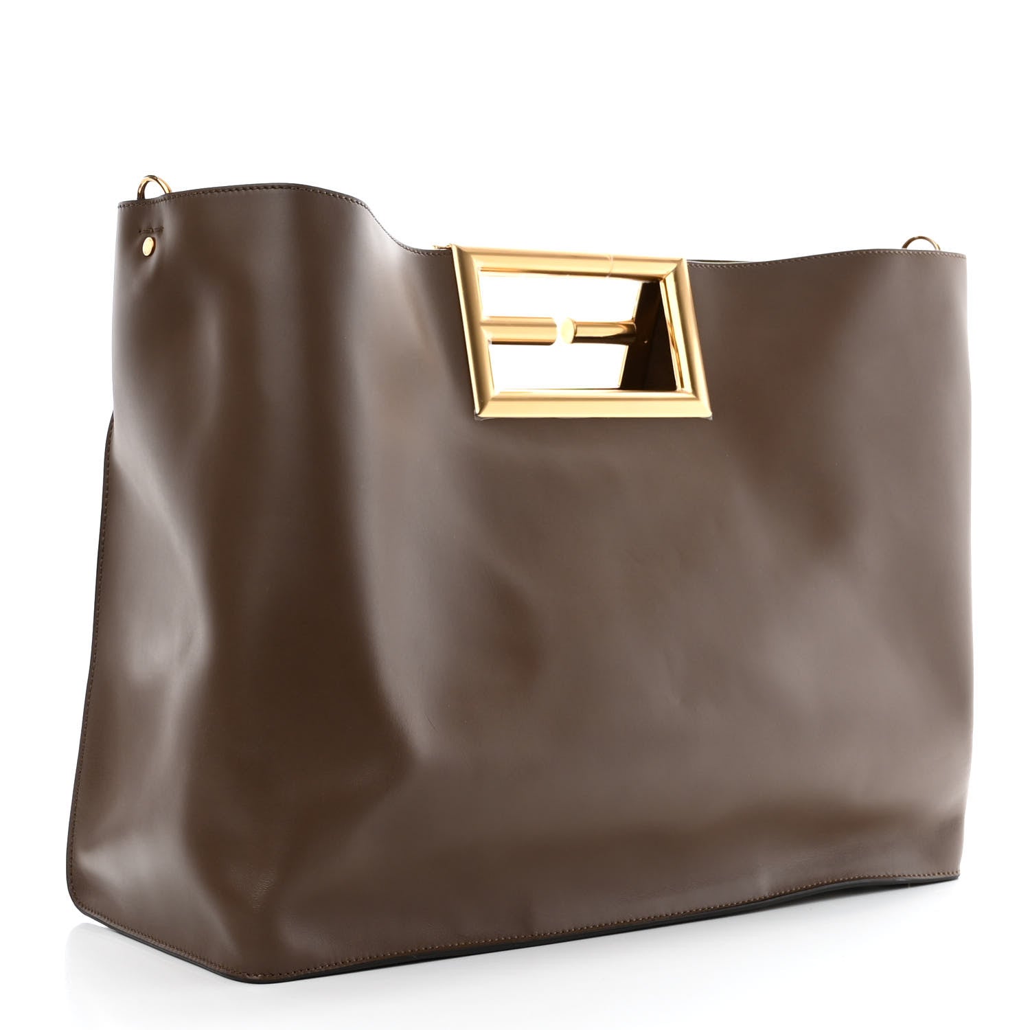 Fendi Vitello King Large Fendi Way Tote Maya 2 of 9