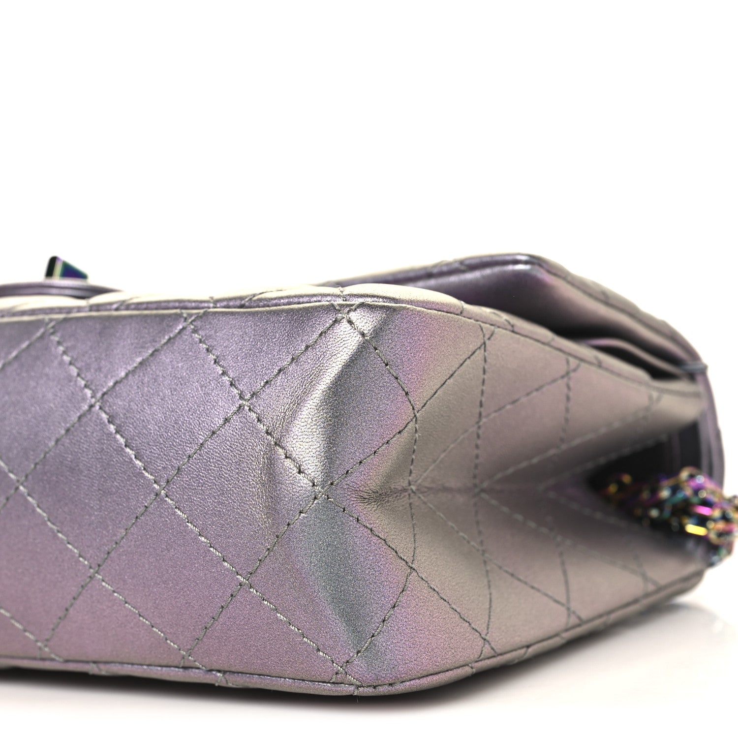 Chanel Iridescent Lambskin Quilted 2.55 Reissue 226 Flap Light Purple 10 of 10