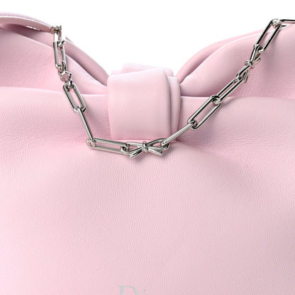 Christian Dior Lambskin Small Bow Bag Rose Songe 7 of 9