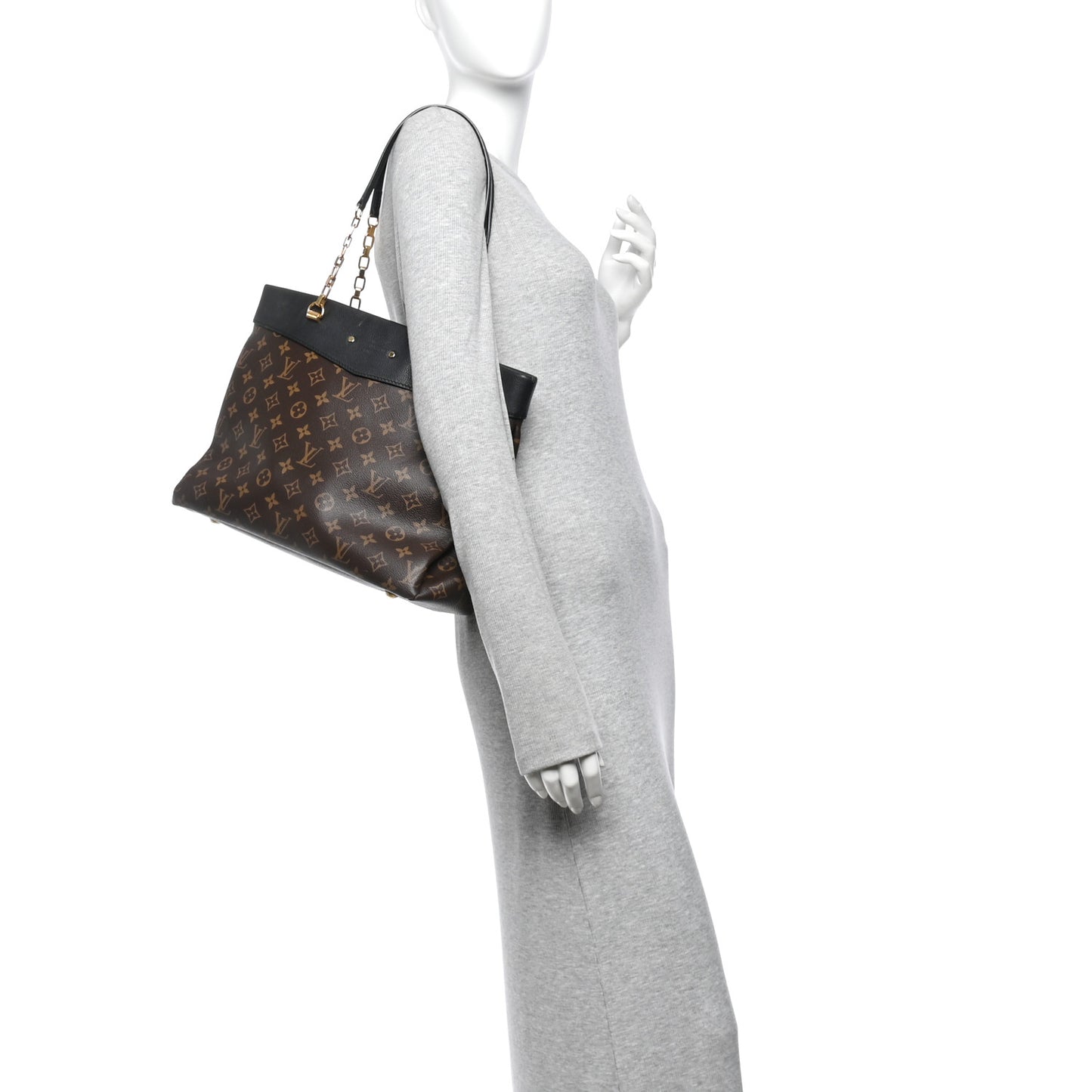 Monogram Pallas Shopper Black