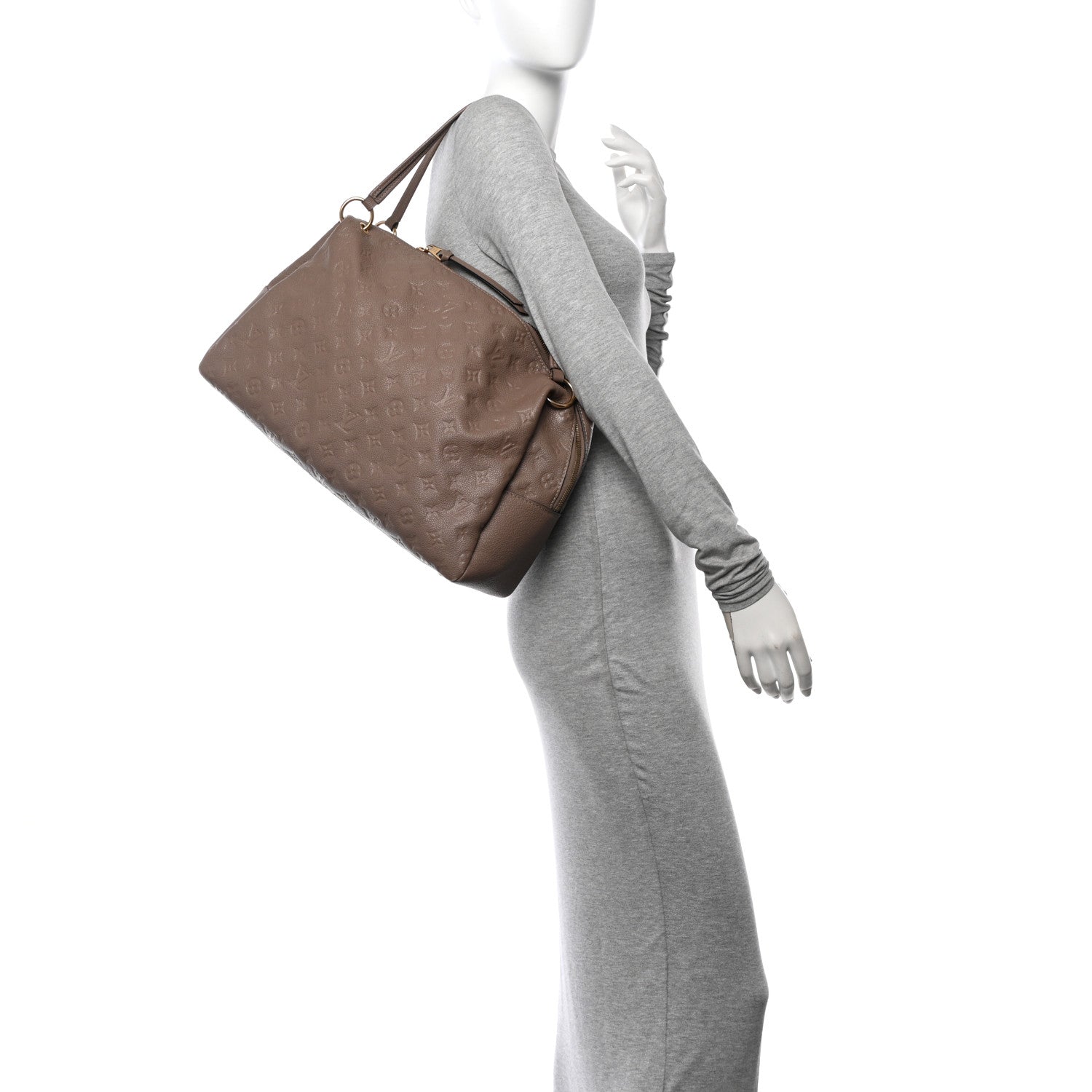Louis Vuitton Empreinte Ponthieu MM Taupe Glace 2 of 13