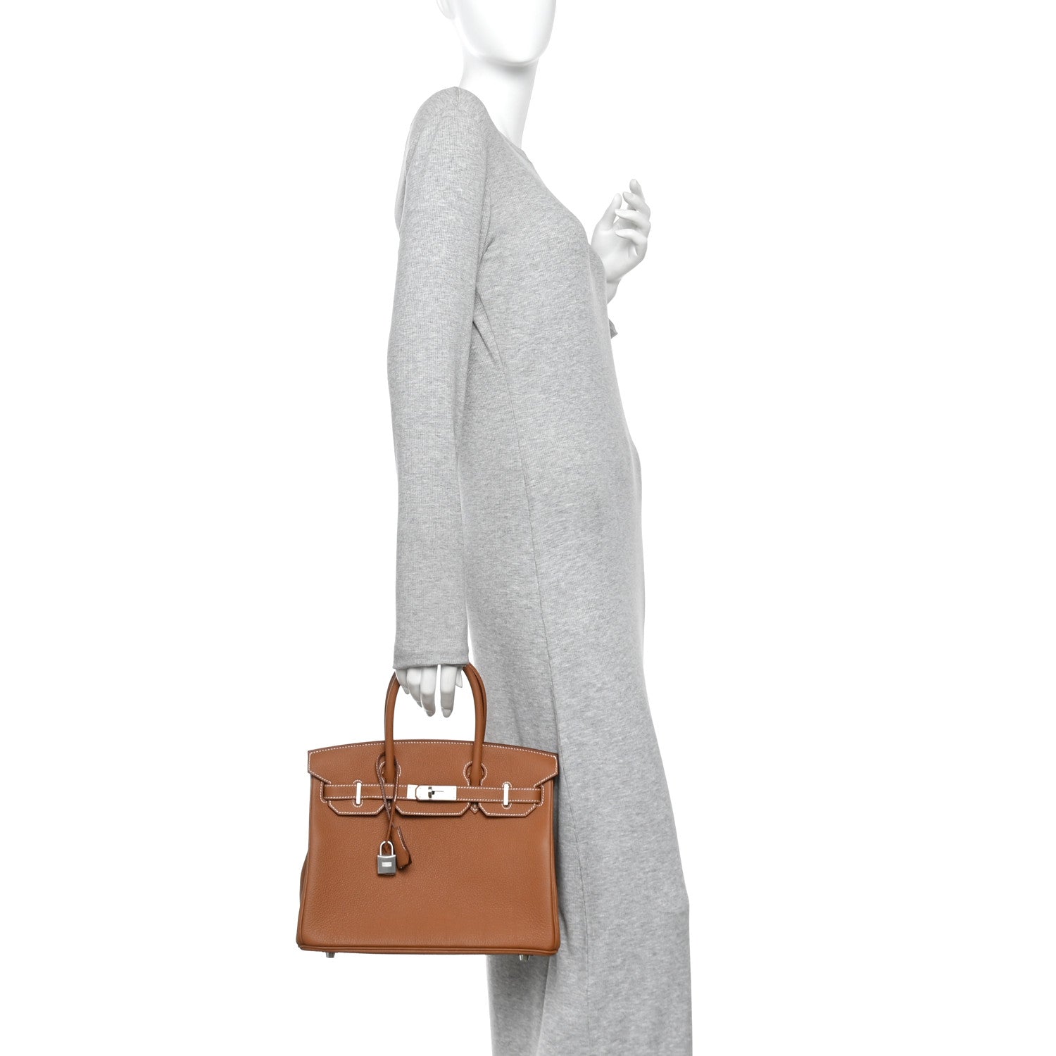 Hermes Togo Birkin 30 Gold 2 of 11