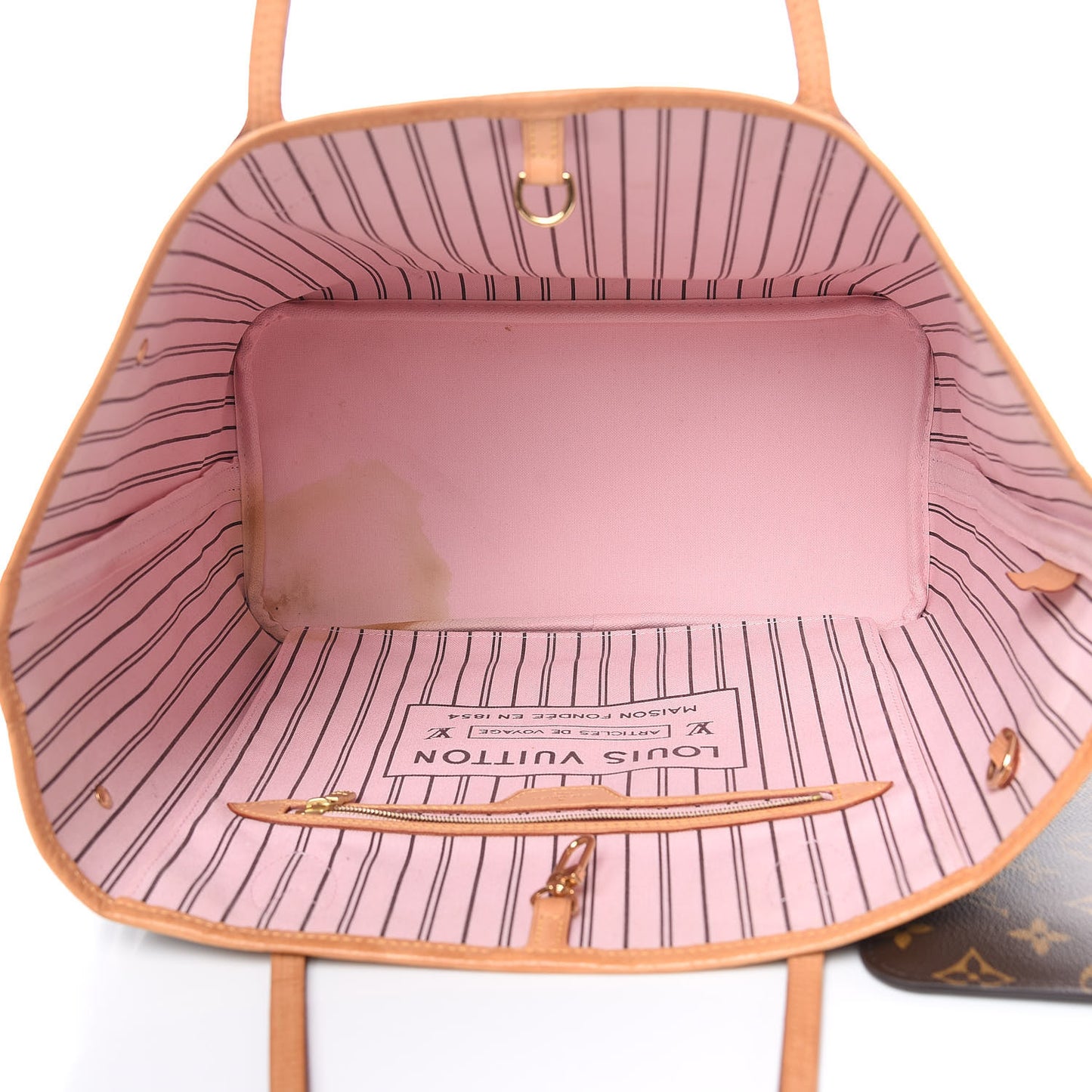 Monogram Neo Neverfull MM Rose Ballerine