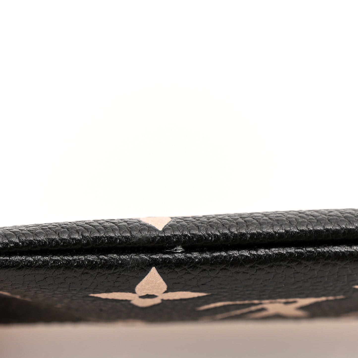 Empreinte Monogram Giant Key Pouch Black Beige
