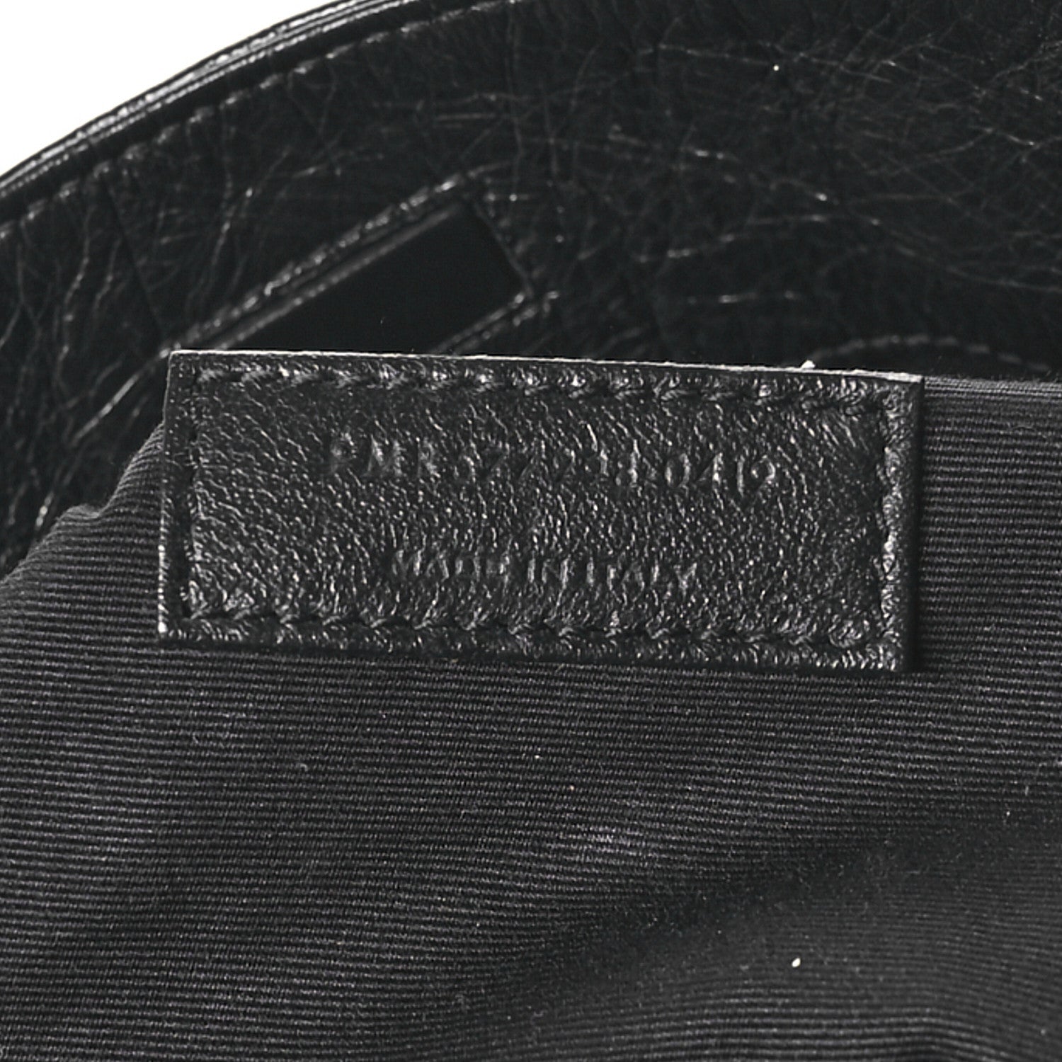 Saint Laurent Crinkled Calfskin Matelasse Monogram Large Niki Shopper Tote Black 7 of 10
