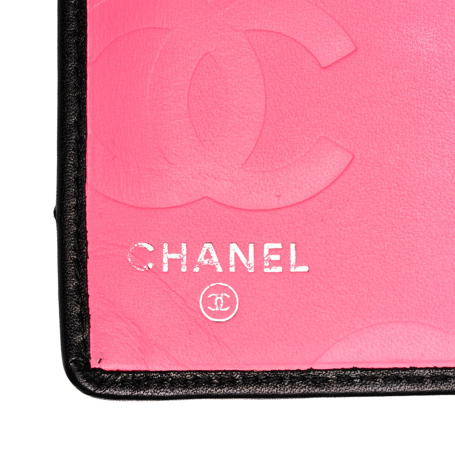 Chanel Calfskin Quilted Cambon Yen Wallet Black 6 of 11