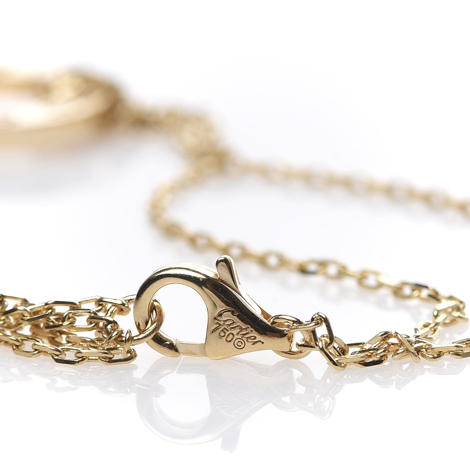 Cartier 18K Yellow Gold Diamond LOVE Bracelet 4 of 5