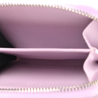 Versace Calfskin Medusa Compact Zip Around Wallet Desert Pink 5 of 7