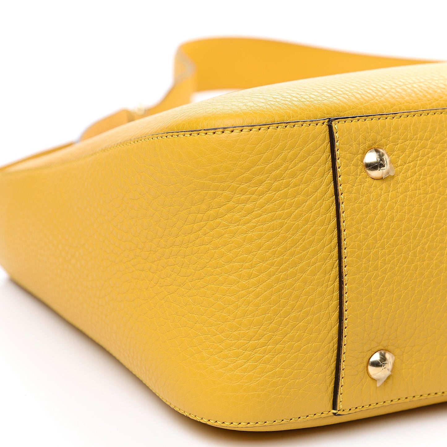Cuoio Romano Selleria Small FF Tote Sunflower