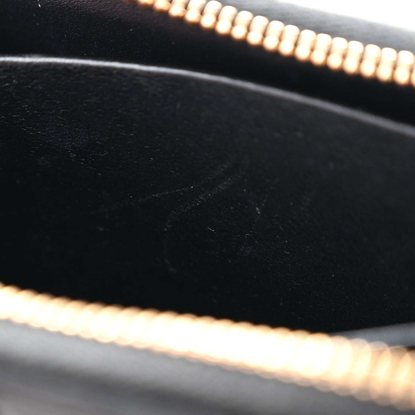 Guccissima Zip Around Card Case Black