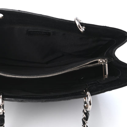 Chanel Caviar Quilted Grand Shopping Tote GST Black 4 of 4
