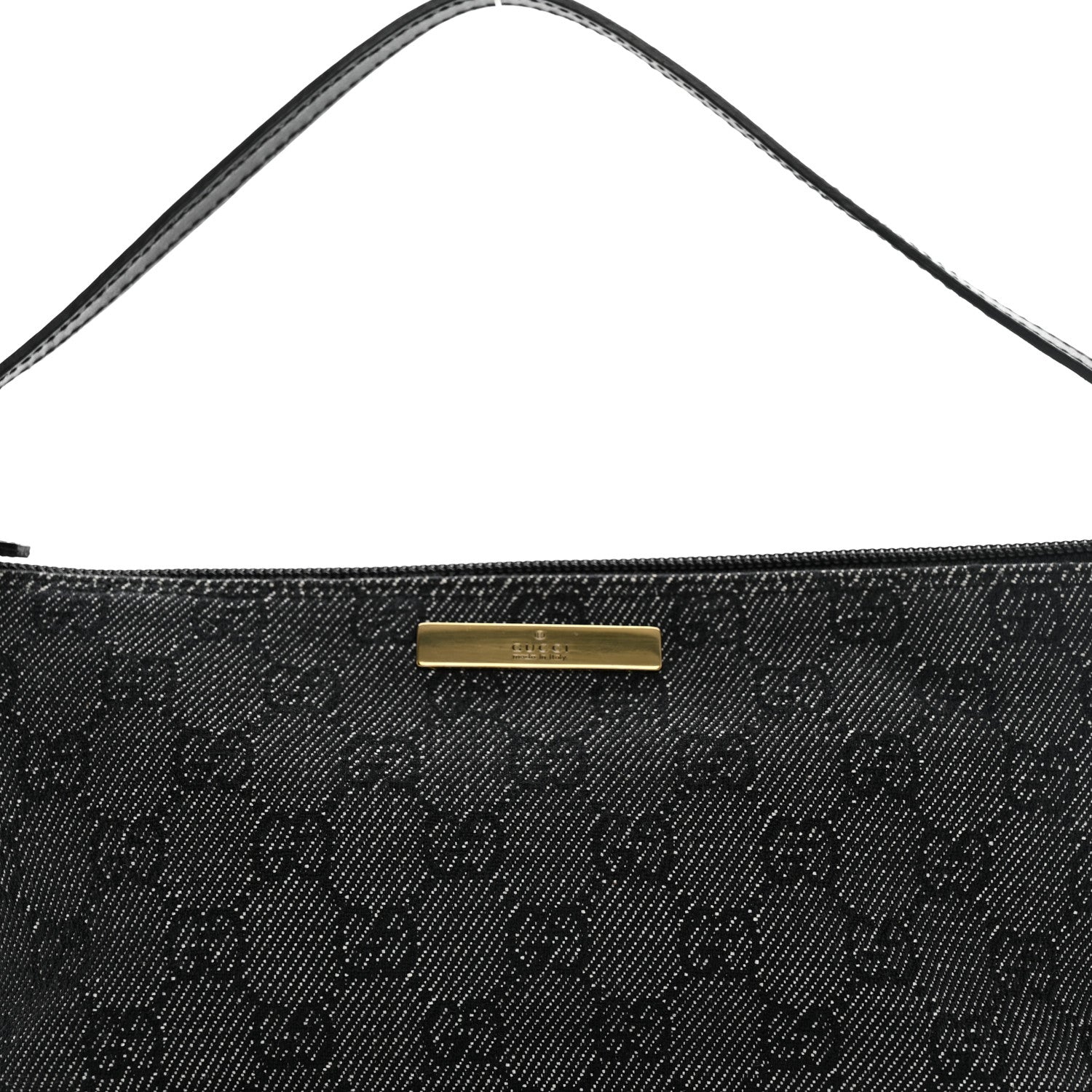 Gucci Monogram Boat Pochette Black 8 of 12