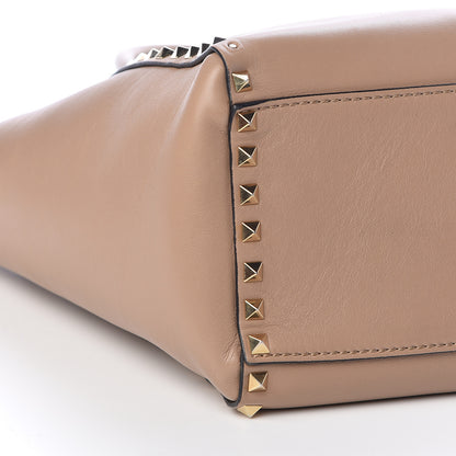 Valentino Garavani Vitello Rockstud Double Handle Tote Alpaca 9 of 13