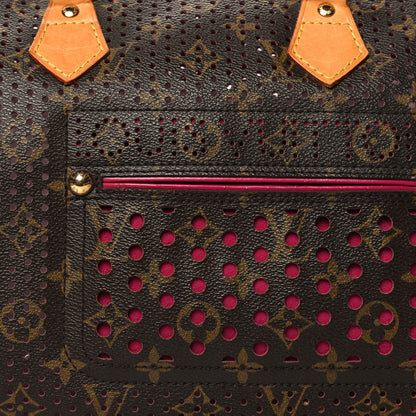 Louis Vuitton Monogram Perforated Speedy 30 Fuchsia 7 of 14
