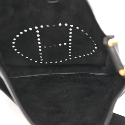 Hermes Taurillon Clemence Evelyne III PM Black 5 of 10