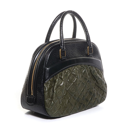 Louis Vuitton Lambskin Vienna Mizi Kaki 2 of 12