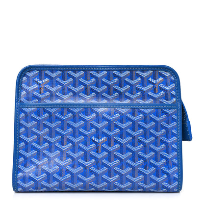 Goyard Goyardine Jouvence Toiletry Pouch Sky Blue 1 of 7