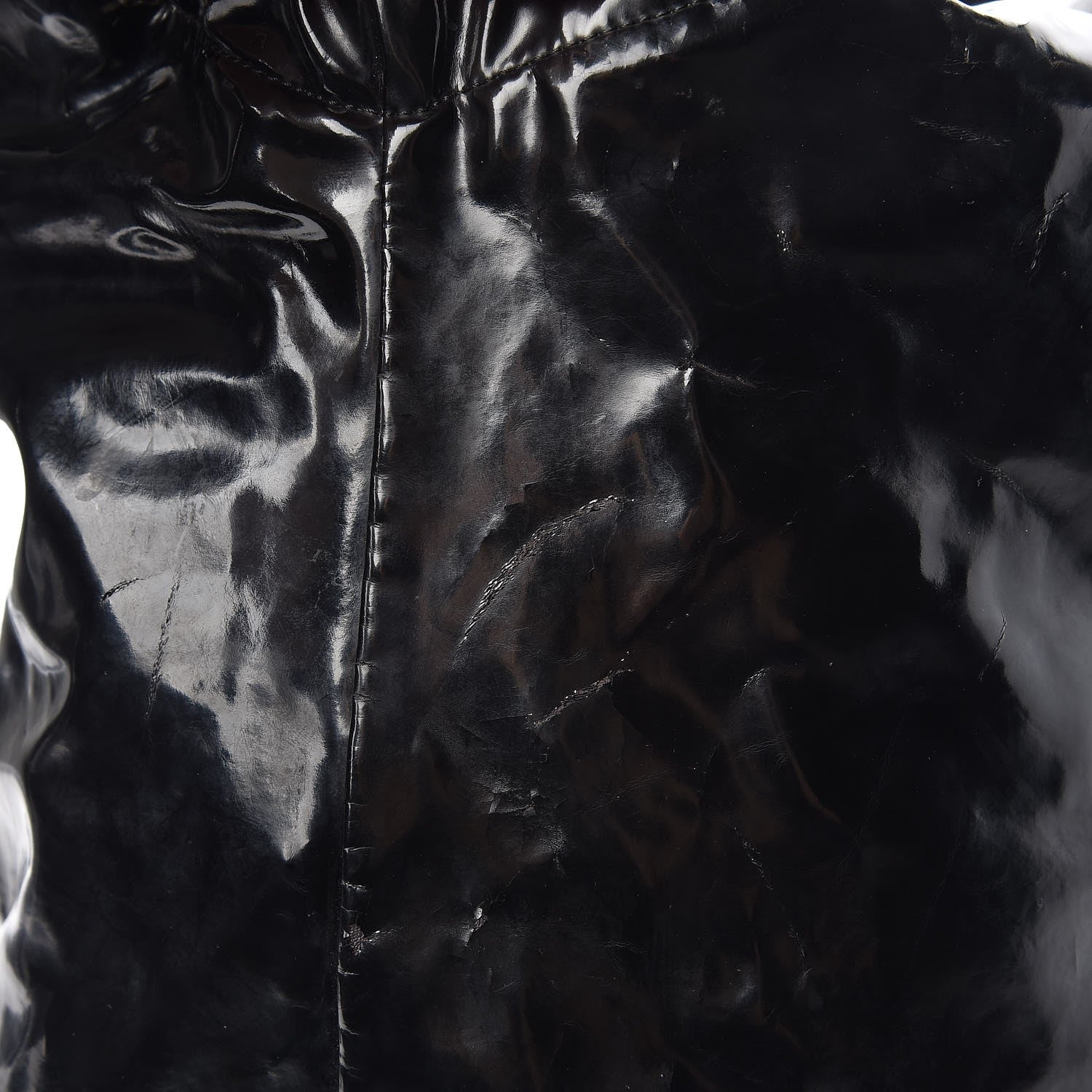 Chanel Vinyl XL Coco Cabas Black 18 of 18