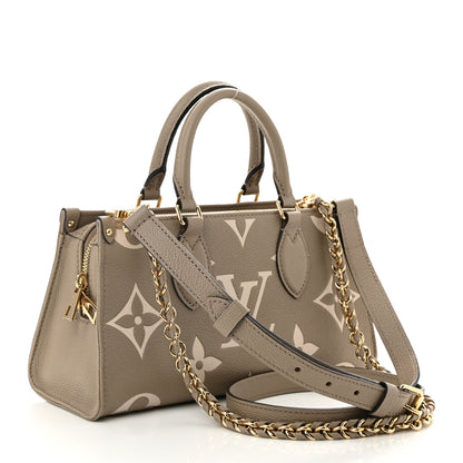 Louis Vuitton Empreinte OnTheGo East West Dove Cream 3 of 9