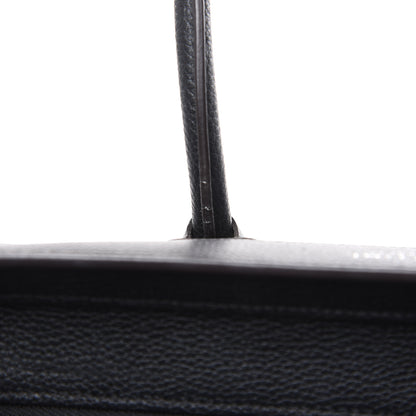 Celine Drummed Calfskin Micro Luggage Black 13 of 14