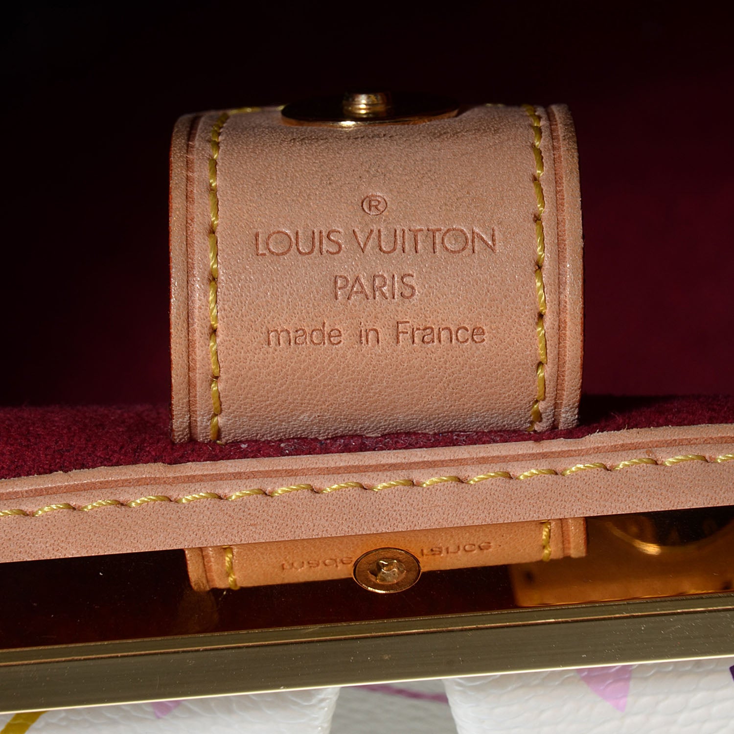 Louis Vuitton Monogram Multicolor Judy GM White 6 of 7