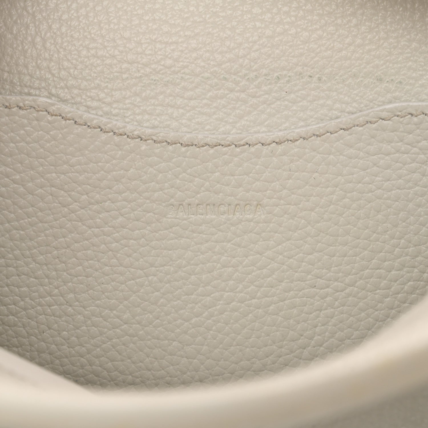 Balenciaga Grained Calfskin Neo Classic Silver Hardware Mini City White 6 of 14
