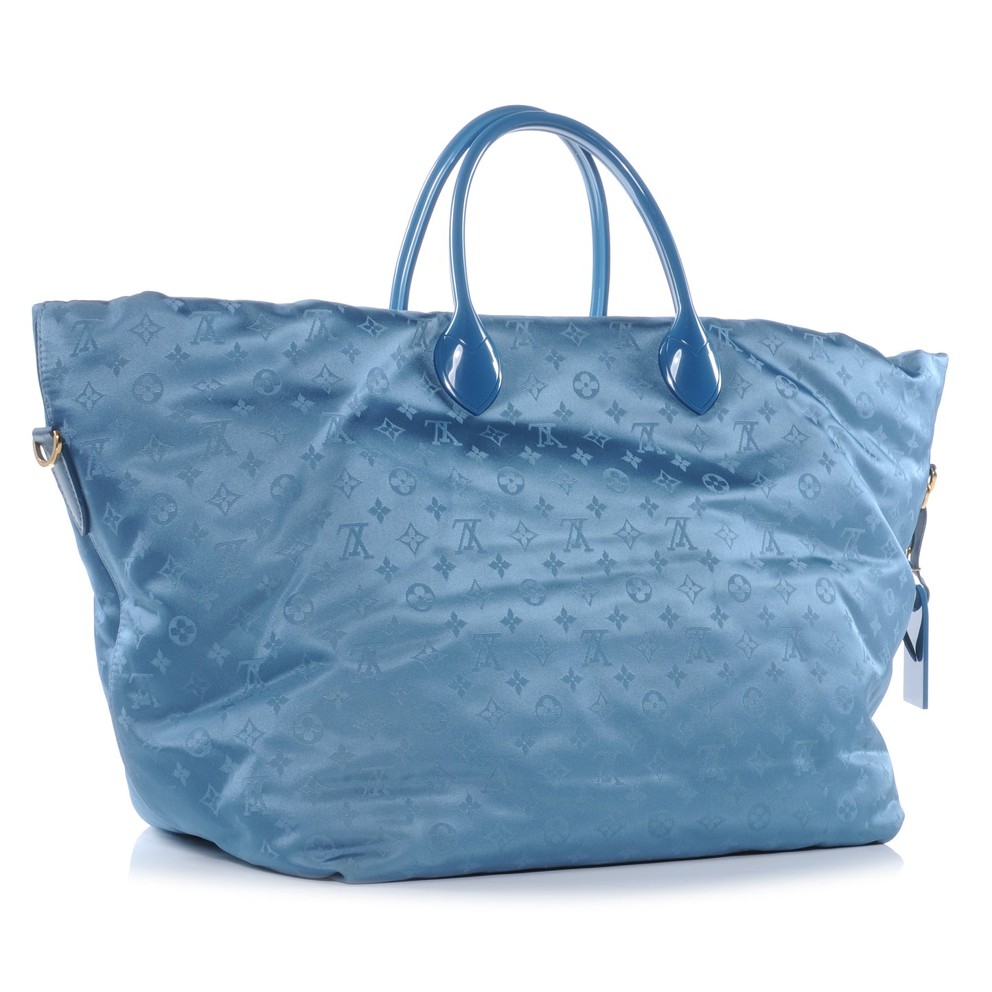 Nylon Monogram Nouvelle Vague Beach Bag Turquoise