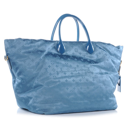 Louis Vuitton Nylon Monogram Nouvelle Vague Beach Bag Turquoise 3 of 7