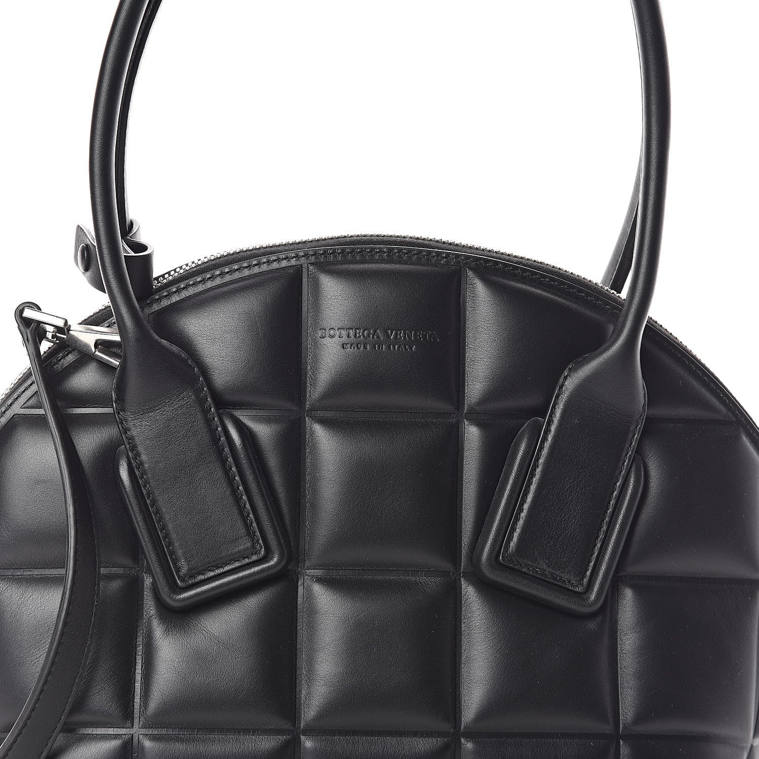 Bottega Veneta Butter Calfskin Small Padded Swoop Black 7 of 9