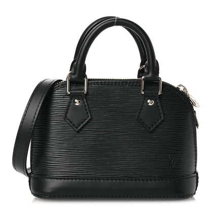 Louis Vuitton Epi Alma BB Black 1 of 13