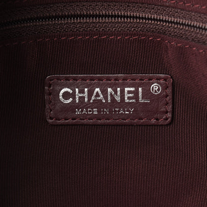 Chanel Lambskin Astrakhan Bowler Black 6 of 12
