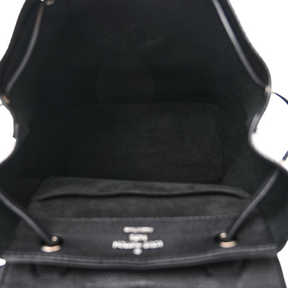 Louis Vuitton Calfskin Lockme Backpack Black 5 of 10