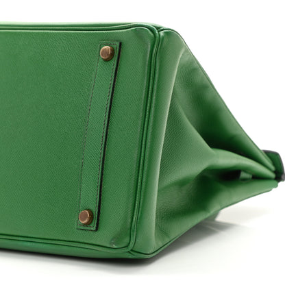 Hermes Courchevel Birkin 35 Vert Clair 11 of 11