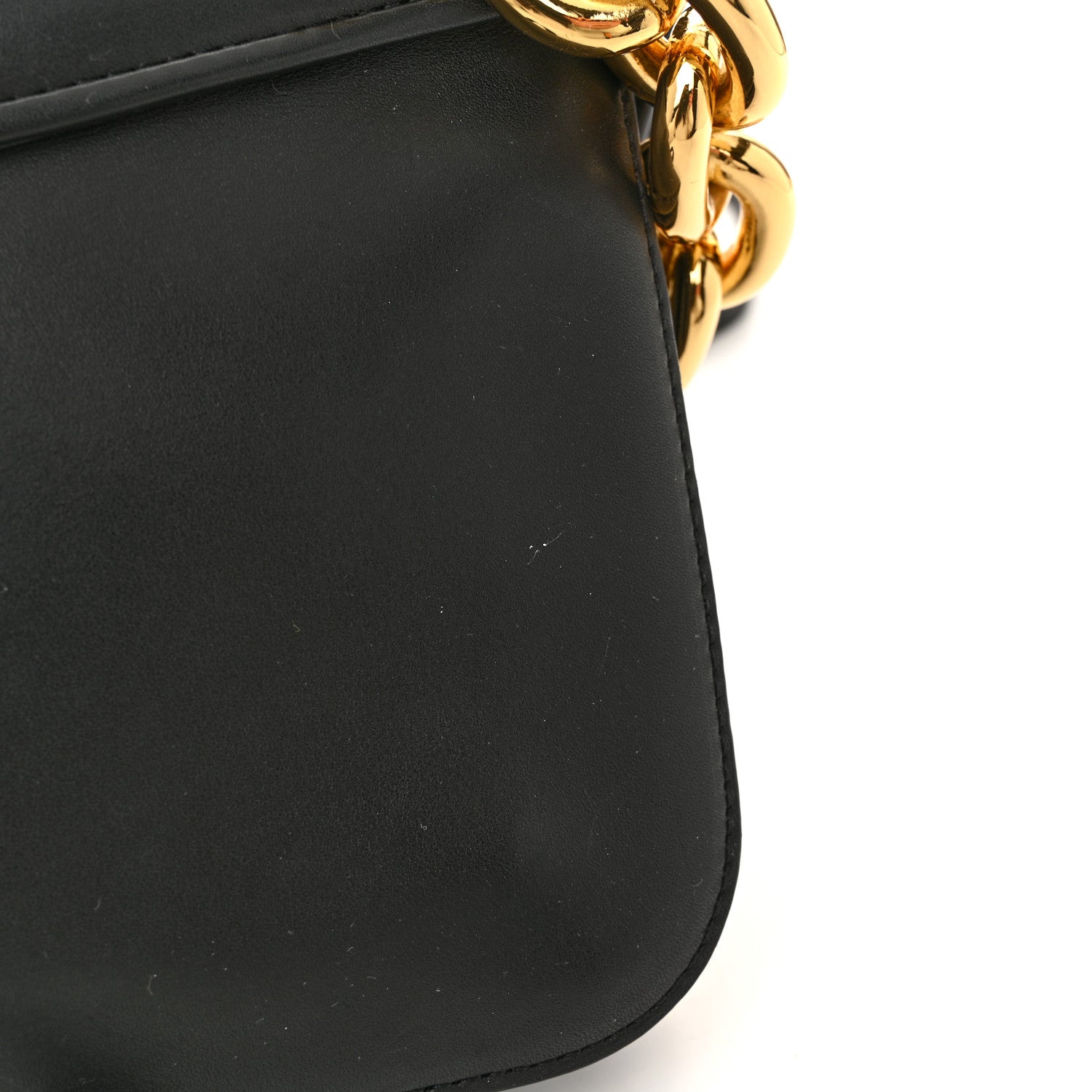 Bottega Veneta Calfskin Mount Envelope Bag Black 11 of 11