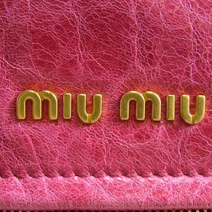 Miu Miu Nappa Charm Tote Peonia 7 of 12
