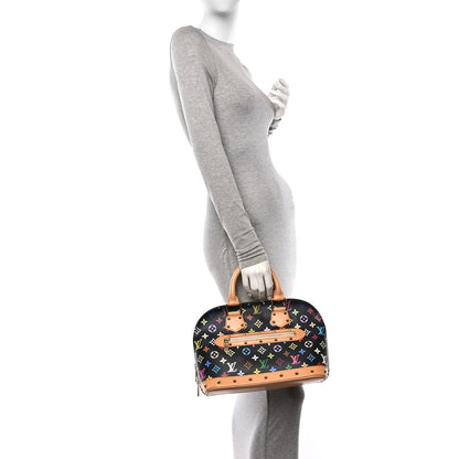 Louis Vuitton Monogram Multicolor Alma Black 2 of 10