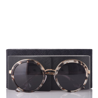 Prada Round Frame Sunglasses SPR 50T Lenses Royal 7 of 7