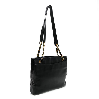 Chanel Lambskin CC Shoulder Bag Black 3 of 11