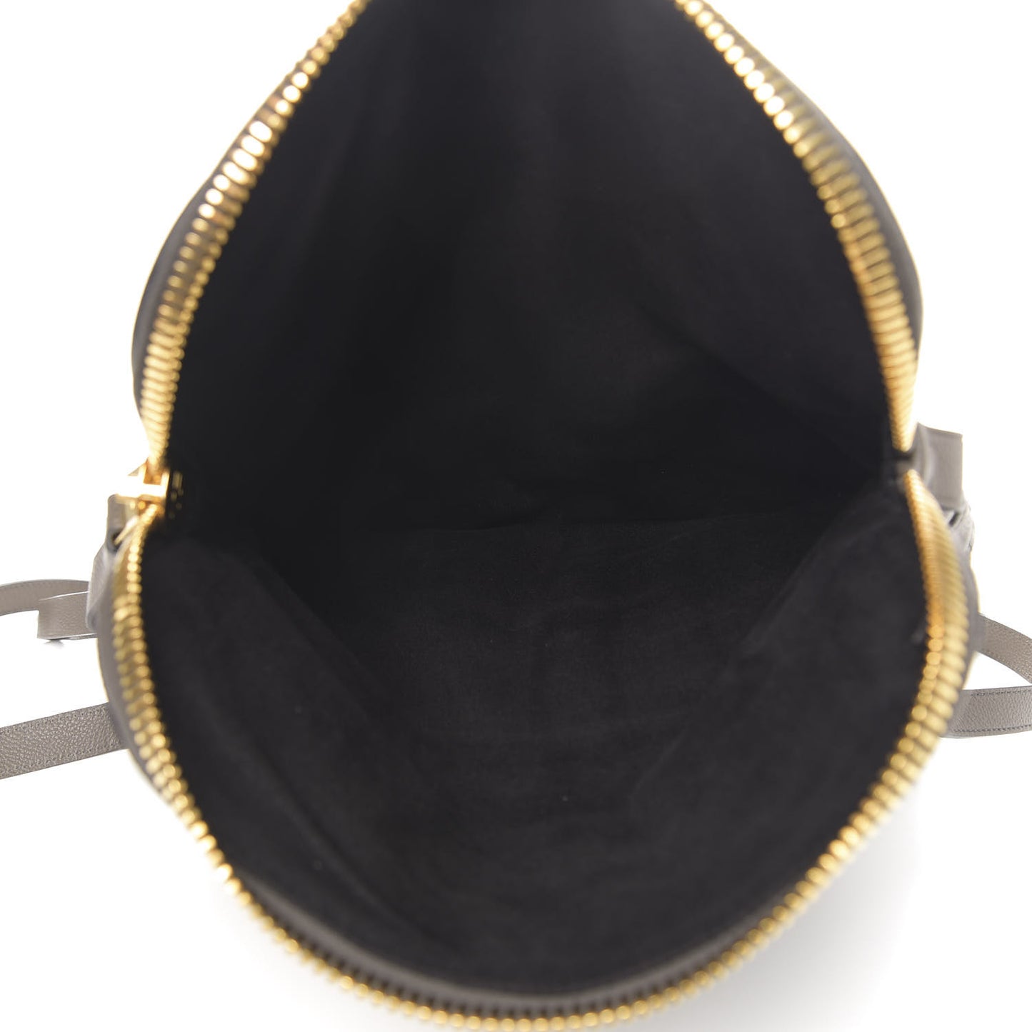 Pebbled Calfskin Jennifer East West Crossbody Bag Graphite