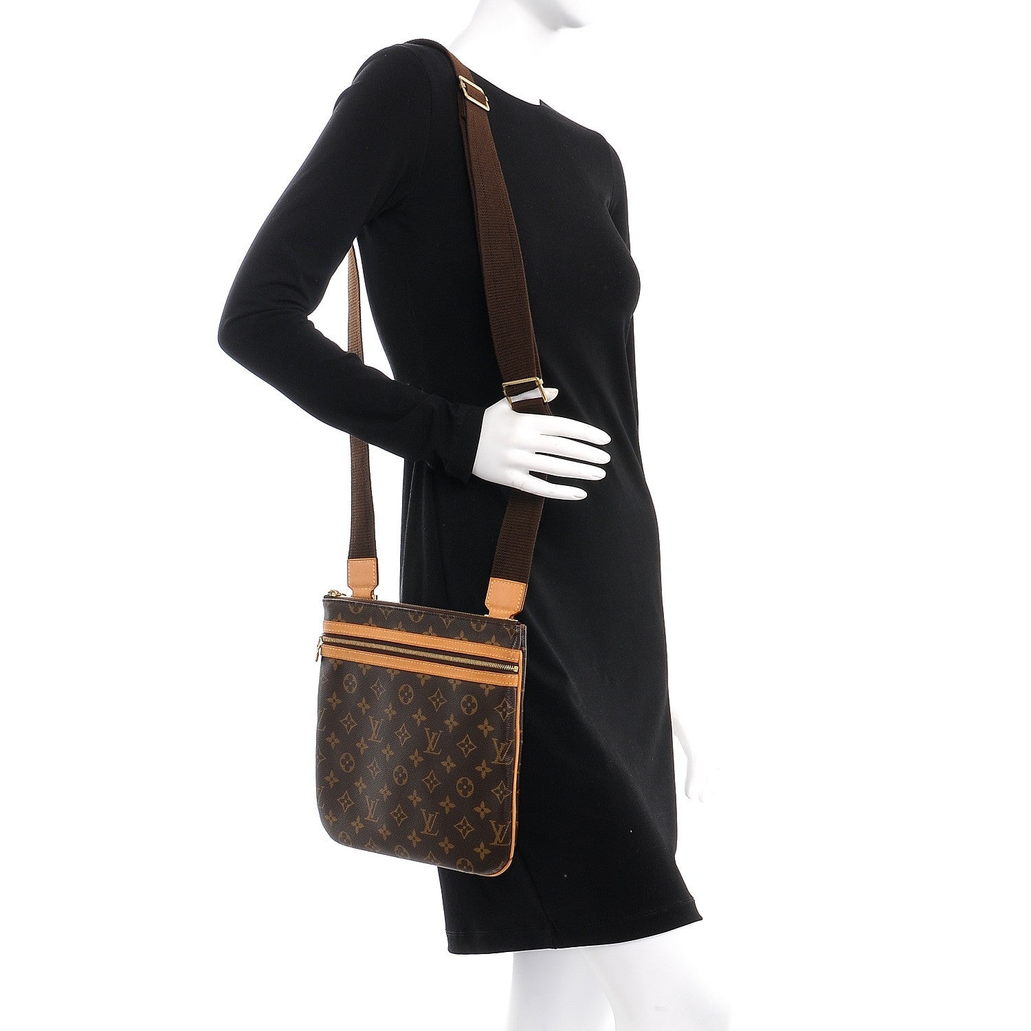 Louis Vuitton Monogram Bosphore Pochette 2 of 9